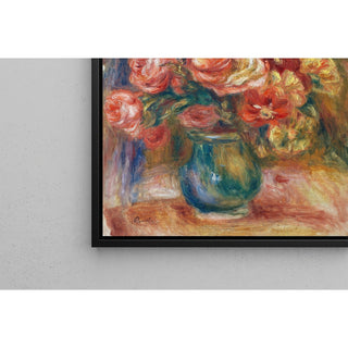 Reproduction Vase de roses - Pierre-Auguste Renoir