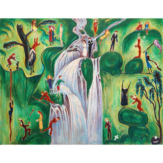 Reproduction Vattenfallet - Nils Dardel