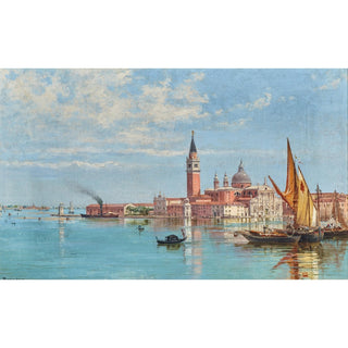 Reproduction Venise, vue de San Giorgio Maggiore - Antonietta Brandeis