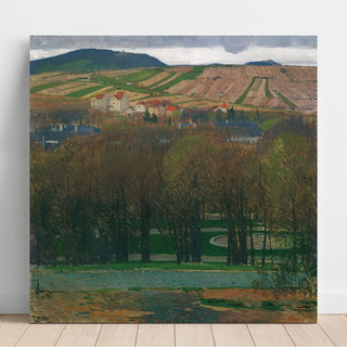 Reproduction Vue de Heiligenstadt sur le Nußberg - Carl Moll