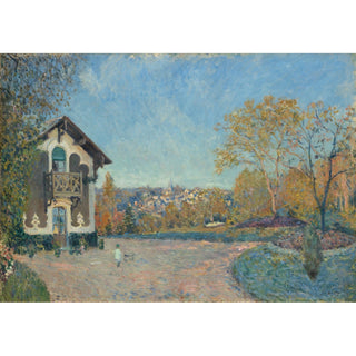 Reproduction Vue de Marly-le-Roi depuis Coeur-Volant - Alfred Sisley