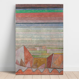 Reproduction Vue sur le pays fertile - Paul Klee
