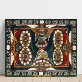 Reproduction Wand-Uhr-Schlange 1921-22 - Adolf Wölfli