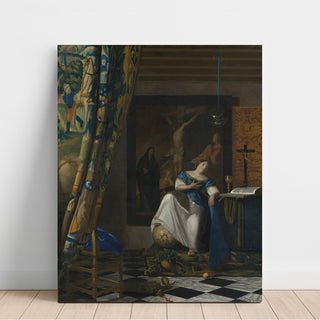 Reproduction allégorie de la Foi catholique - Johannes Vermeer