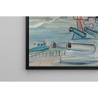Reproduction de A bord de la flotte - Raoul Dufy