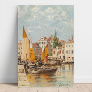 Reproduction une vue de Venise - Antonietta Brandeis