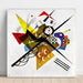 Reproduktion af maleriet | Sur blanc II - Wassily Kandinsky