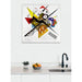 Reproduktion af maleriet | Sur blanc II - Wassily Kandinsky