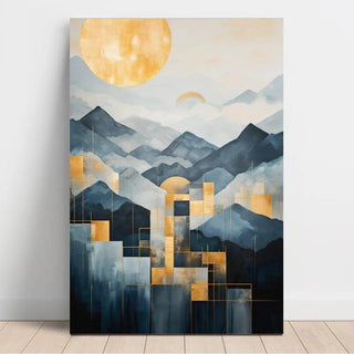 Résonance Céleste | Décoration d'art abstrait | Reproduction Tableau Décoration murale affiche copie