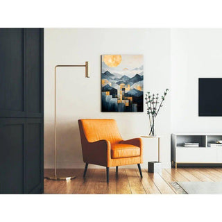 Résonance Céleste | Décoration d'art abstrait | Reproduction Tableau Décoration murale affiche copie