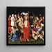 Opstandelsen - Hans Holbein den Ældre — indrammet kunstværk på væggen
