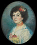 Portrait af fru Amouroux, kunstnerens svigerinde - Ricard Canals i Llambí — visning af kunstværket