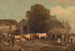 La Vente à la ferme - Richard Barrett Davis — visning af kunstværket