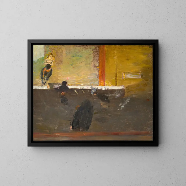 Variété - Richard Bergh — indrammet kunstværk på væggen
