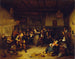Danse i et sommerhus - Richard Brakenburgh — visning af kunstværket