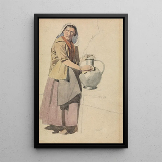 Richard Dadd - Portrait of a Woman with a Pitcher.webp