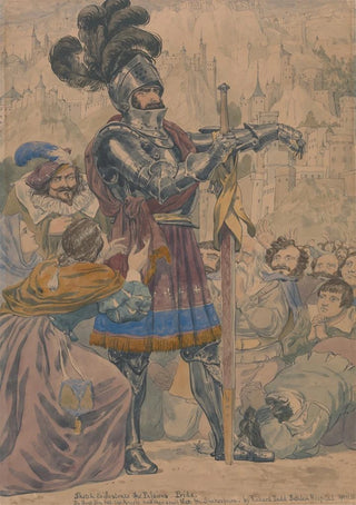 Richard Dadd - Sketch for the Passions Pride.webp