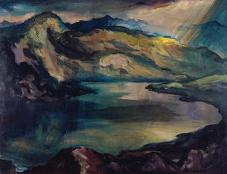 Lac de montagne - Richard Harlfinger — visning af kunstværket