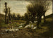Oies le long d'un ruisseau - Richard Lorenz — visning af kunstværket