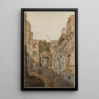 Richard Phen Spiers - Ruines du Palais de SaintCloud en 1871.webp