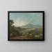 Cader Idris og Mawddach-floden - Richard Wilson — indrammet kunstværk på væggen