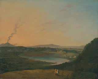 Richard Wilson - Lago dAgnano with Vesuvius in the distance.webp
