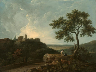 Richard Wilson - Tivoli The Temple of the Sybil and the Campagna.webp