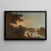 Wilton House-maleri fra sydøst - Richard Wilson — indrammet kunstværk på væggen