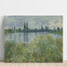 Reproduktion af maleriet Rives de la Seine à Vétheuil - Claude Monet