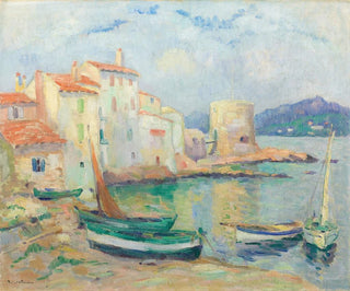 Robert Antoine Pinchon - Vieux port de SaintTropez.webp