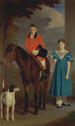 John Gubbins Newton og hans søster Mary Newton - Robert Burnard — visning af kunstværket
