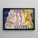 La Ville de Paris (Conflit de cas) - Robert Delaunay — indrammet kunstværk på væggen