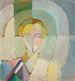 Portrait af Madame Heim - Robert Delaunay — visning af kunstværket