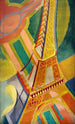 Tour Eiffel - Robert Delaunay — visning af kunstværket