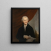 George Read - Robert Edge Pine — indrammet kunstværk på væggen