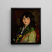 Francine Lovey - Robert Henri — indrammet kunstværk på væggen