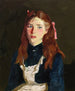irsk pige - Robert Henri — visning af kunstværket