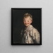 Børn der griner - Robert Henri — indrammet kunstværk på væggen