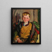 Macnamara - Robert Henri — indrammet kunstværk på væggen