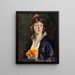 Mildred Clarke von Kienbusch - Robert Henri — indrammet kunstværk på væggen