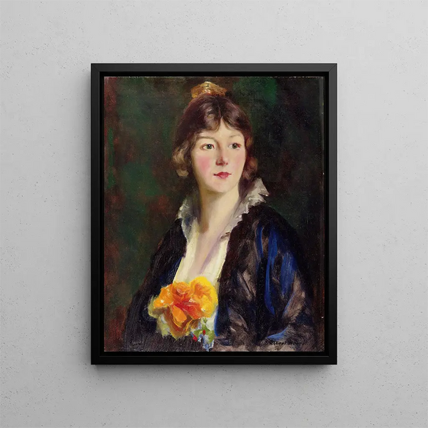 Mildred Clarke von Kienbusch - Robert Henri — indrammet kunstværk på væggen