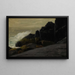 kystklipper ved havet - Robert Henri — indrammet kunstværk på væggen