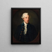 Portrait de Simon 1er comte Harcourt - Robert Hunter — indrammet kunstværk på væggen