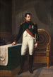 Portrait af Napoleon I 1769-1821 i uniform som oberst for gardejægere - Robert Jacques François Lefèvre — visning af kunstværket