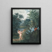 planter, der inspirerer Cupids kærlighed - Robert John Thornton — indrammet kunstværk på væggen