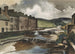 Village du Yorkshire, Angleterre - Robert Kirkland Jamieson — visning af kunstværket