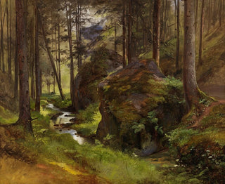 Le Vallon des Merles - Robert Kummer — visning af kunstværket