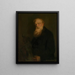 Auguste Rodin - Robert Lee MacCameron — indrammet kunstværk på væggen