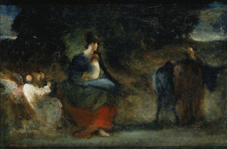 Robert Loftin Newman - Flight into Egypt.webp