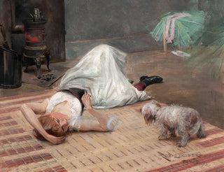 Robert Lundberg - Model having a cigarette.webp